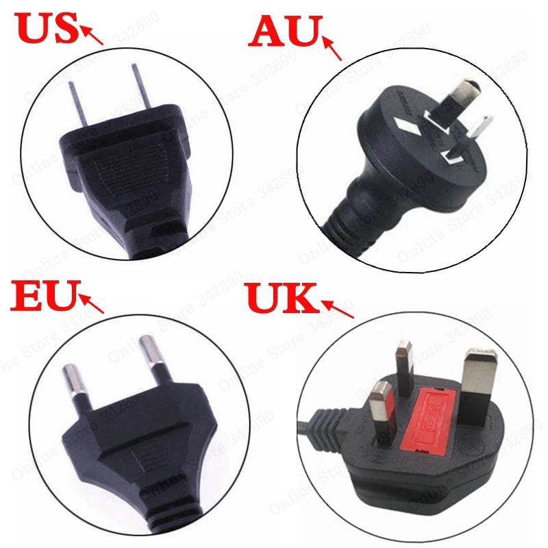 Cargador de batería 36V 2A Salida del cargador 42V 2A Entrada del cargador 100-240 VAC Cargador Li-ion Li-ion de litio para batería 10Series 36V