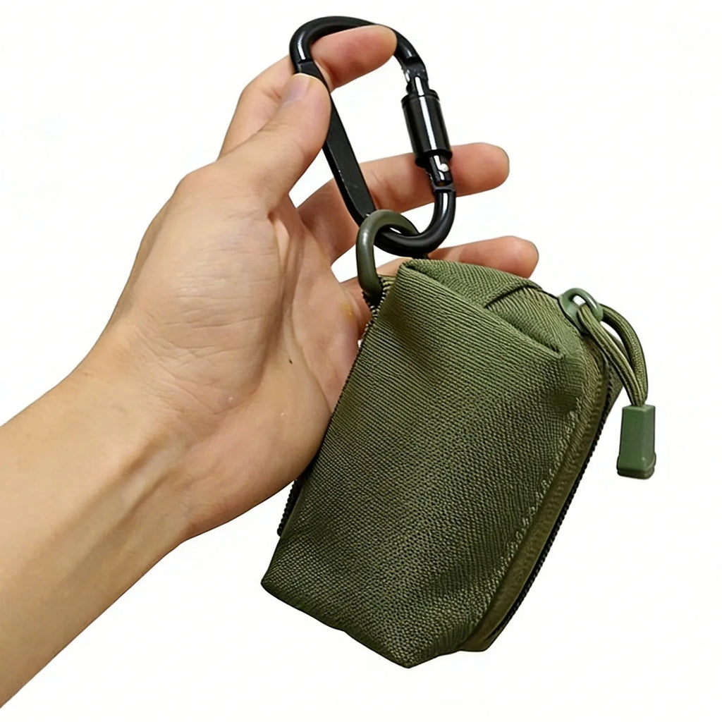 Bolsa de cintura portátil impermeable para acampar EDC Molle Wallet de viaje para acampar Senderismo y caza EDC