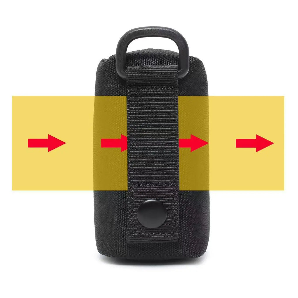 Bolsa de cintura portátil impermeable para acampar EDC Molle Wallet de viaje para acampar Senderismo y caza EDC