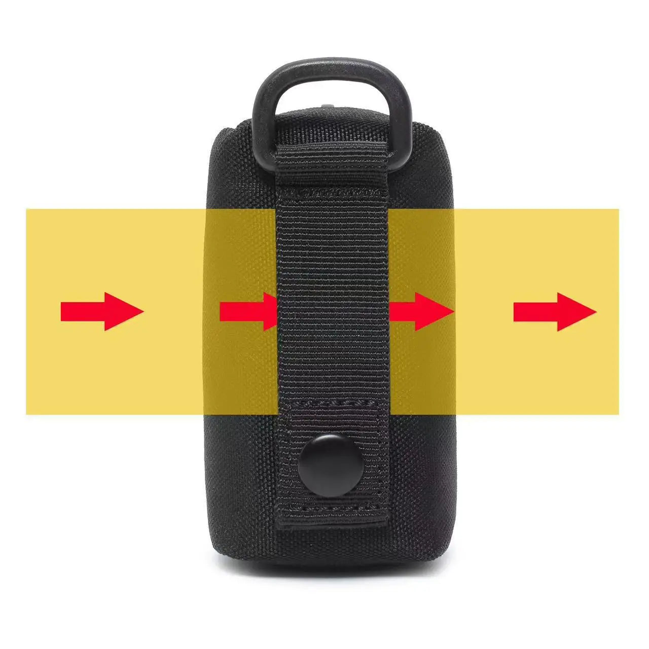 Bolsa de cintura portátil impermeable para acampar EDC Molle Wallet de viaje para acampar Senderismo y caza EDC