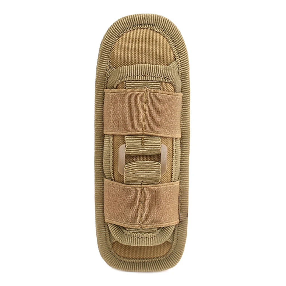 Funda para linterna táctica, portasopletes para soplete molle, bolsa de cintura para herramientas EDC, accesorios para acampar al aire libre y caza