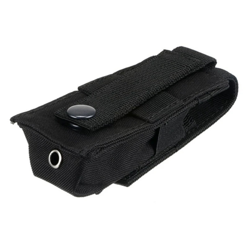 Bolsa Tactical Molle para linterna, portasopletes, bolsa para cargador simple, funda para cuchillo, M5, EDC, 9mm, bolsa de cintura para caza al aire libre