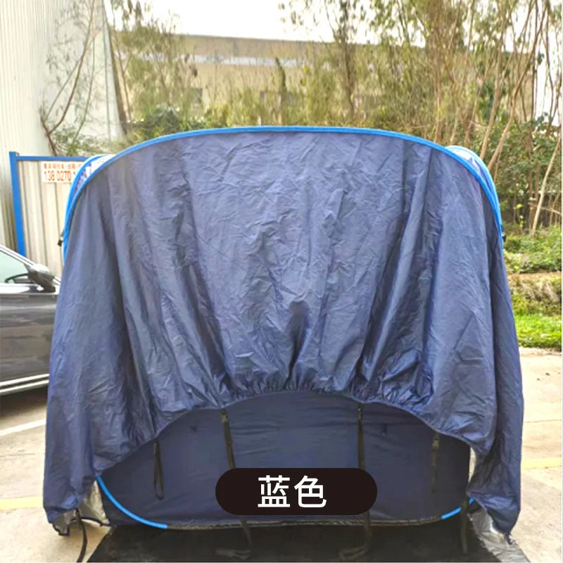 Carpa trasera extendida automática para 4-6 personas Camping al aire libre Accesorios impermeables para viajes plegables para mosquiteros