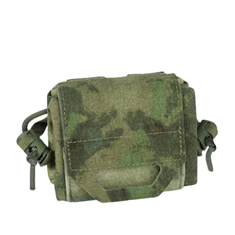 Bolsa Molle Dump Mini Bolsa Plegable de Reciclaje Herramienta de cintura Molle Bolsa de Artículos Bolsa de Revista Bolsa Utilitaria para Cinturón Molle Mochila Chaleco