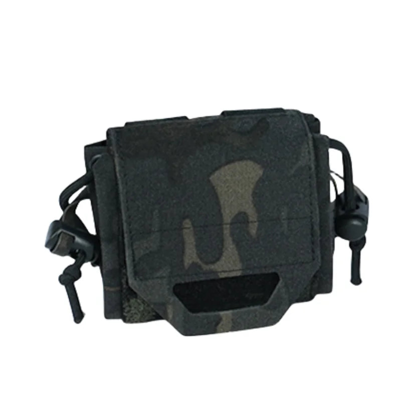 Bolsa Molle Dump Mini Bolsa Plegable de Reciclaje Herramienta de cintura Molle Bolsa de Artículos Bolsa de Revista Bolsa Utilitaria para Cinturón Molle Mochila Chaleco