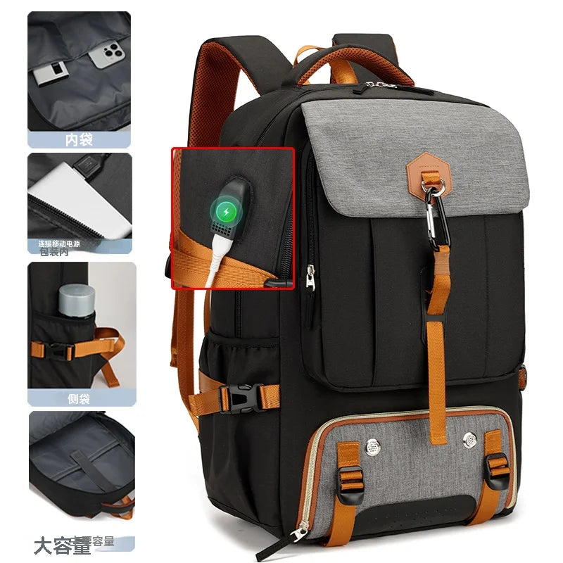 Mochila impermeable de campamento 50L â€" Hombres y mujeres