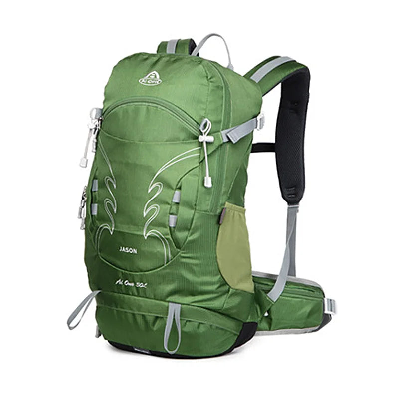 Mochila de senderismo al aire libre de 30L para hombres, mochila deportiva para escalada, mochila para acampar, montañismo, mochila de viaje, trekking, motocicleta