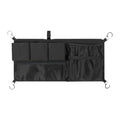 Carrito de campamento al aire libre Almacenamiento lateral Bolsa de malla Carrito de picnic Bolsa lateral Múltiples bolsillos Plegable para carrito Organizador de tela Oxford