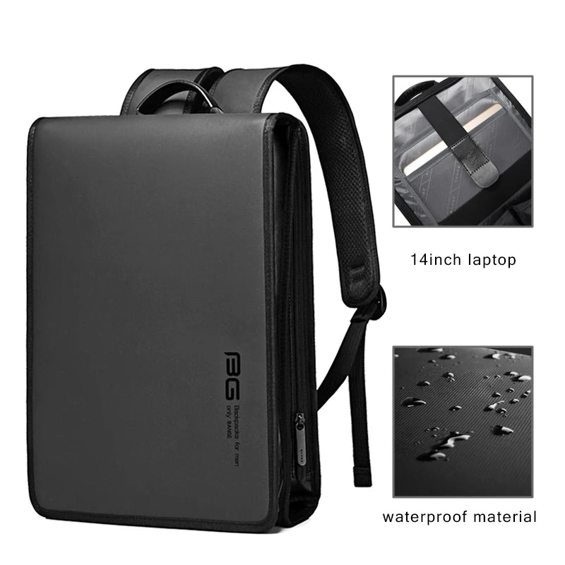 Mochilas Bange Mochila Laptop Mochila Antirrobo Impermeable Prevención de rasguños Mochilas escolares Bolsa de viaje para hombres Negocios