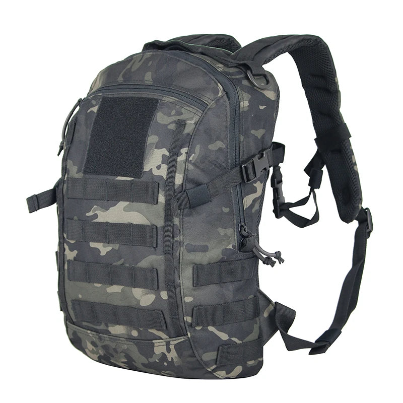 Mochilas de senderismo de 20L Mochila Pequeña Táctica Mochila Deportiva Hombres Mujer EDC Mochila de Escalada Mochila de Viaje Equipo de Campamento