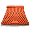 Campamento al aire libre, colchón doble inflable, colchoneta extra ancha, cama plegable ultraligera, tapete para dormir, tapete de viaje para auto.