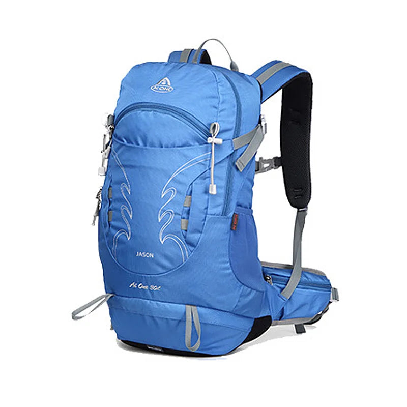 Mochila de senderismo al aire libre de 30L para hombres, mochila deportiva para escalada, mochila para acampar, montañismo, mochila de viaje, trekking, motocicleta