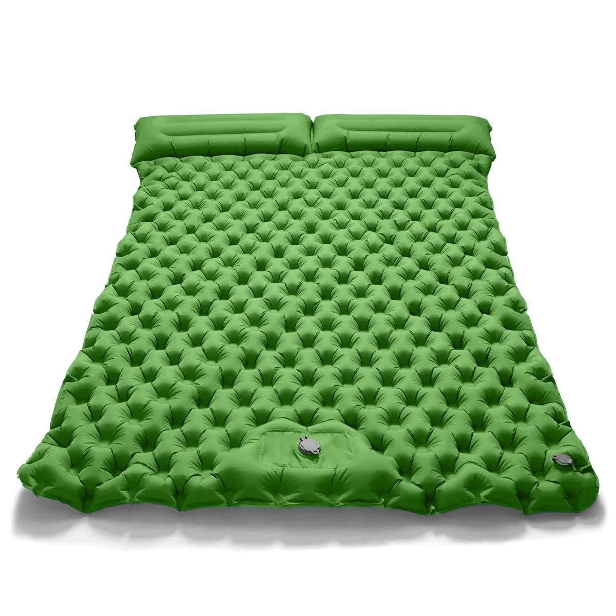 Campamento al aire libre, colchón doble inflable, colchoneta extra ancha, cama plegable ultraligera, tapete para dormir, tapete de viaje para auto.