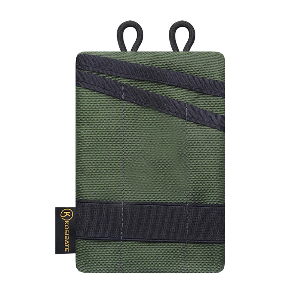 Bolsa compacta para organizador de bolsillo Multifuncional para acampar Senderismo Tarjeta de Montañismo Llave Bolsa para Almacenamiento de Herramientas EDC
