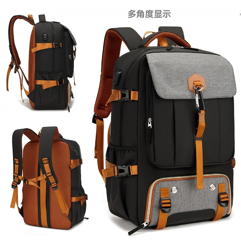 Mochila impermeable de campamento 50L â€" Hombres y mujeres