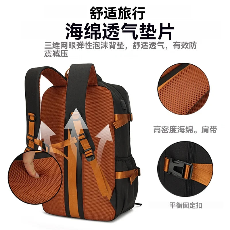 Mochila impermeable de campamento 50L â€" Hombres y mujeres
