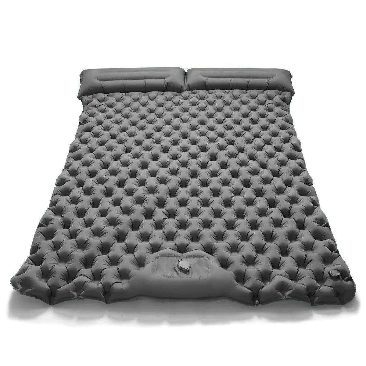 Campamento al aire libre, colchón doble inflable, colchoneta extra ancha, cama plegable ultraligera, tapete para dormir, tapete de viaje para auto.