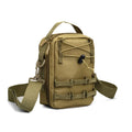 Bolsa Tactical Molle con correa de hombro, bolsa portátil ligera para teléfono para exteriores, bolsa compacta EDC utilitaria para senderismo