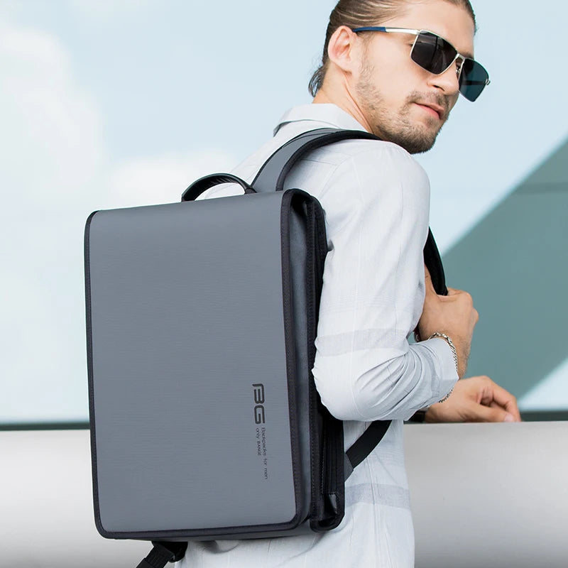 Mochilas Bange Mochila Laptop Mochila Antirrobo Impermeable Prevención de rasguños Mochilas escolares Bolsa de viaje para hombres Negocios