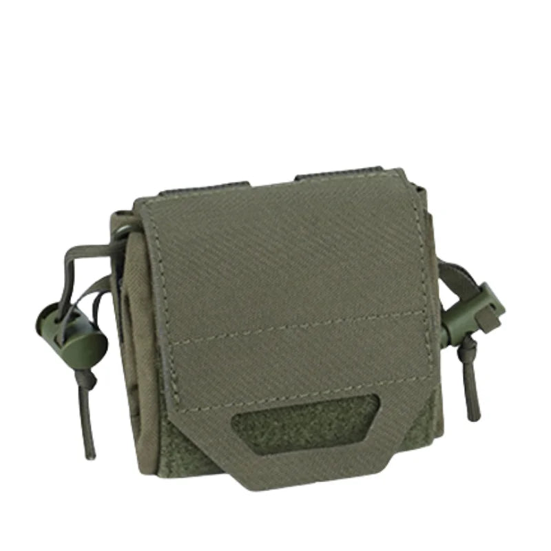 Bolsa Molle Dump Mini Bolsa Plegable de Reciclaje Herramienta de cintura Molle Bolsa de Artículos Bolsa de Revista Bolsa Utilitaria para Cinturón Molle Mochila Chaleco