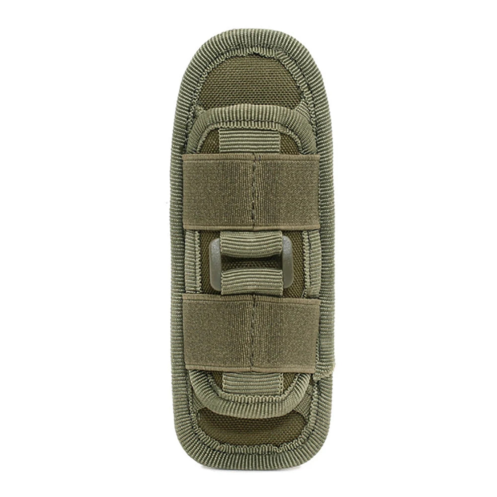 Funda para linterna táctica, portasopletes para soplete molle, bolsa de cintura para herramientas EDC, accesorios para acampar al aire libre y caza