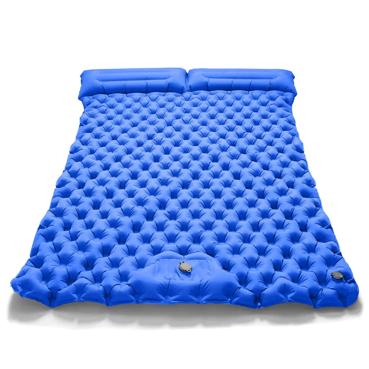Campamento al aire libre, colchón doble inflable, colchoneta extra ancha, cama plegable ultraligera, tapete para dormir, tapete de viaje para auto.