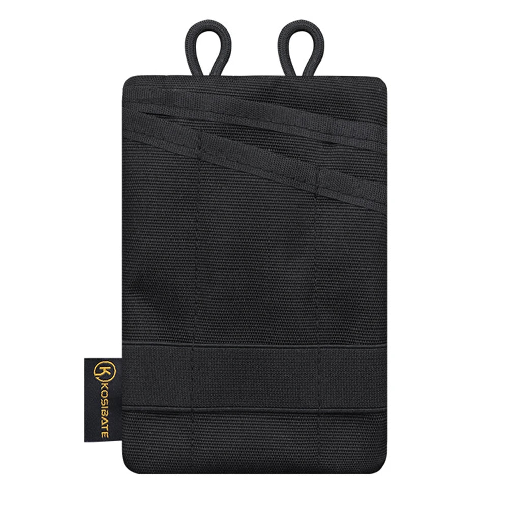 Bolsa compacta para organizador de bolsillo Multifuncional para acampar Senderismo Tarjeta de Montañismo Llave Bolsa para Almacenamiento de Herramientas EDC