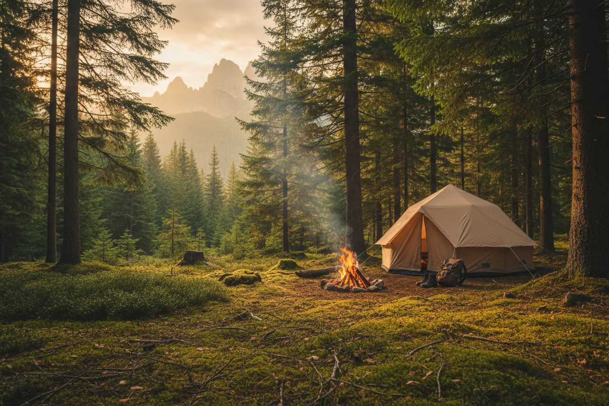 Campamento en el bosque - Cumbre & Co.